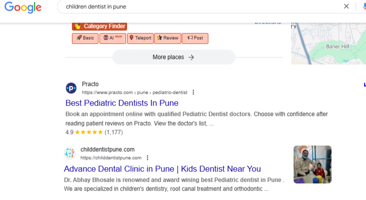 SEO Result